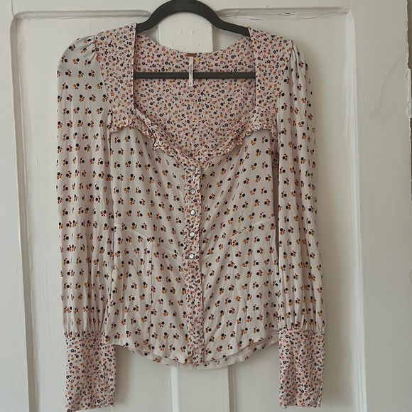 FREE PEOPLE Soft Blouse - Picture 6 of 8